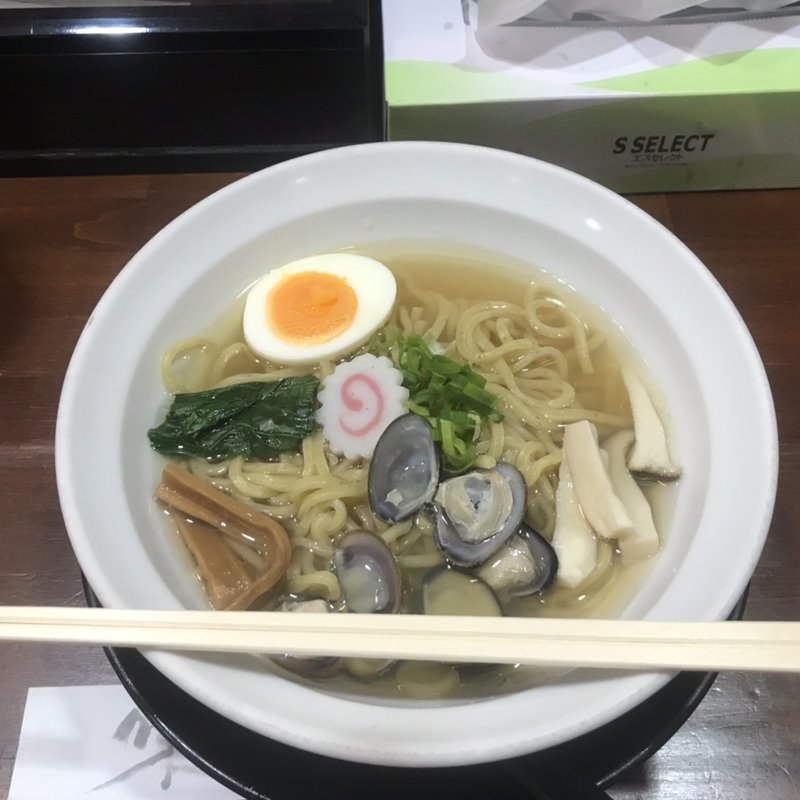 天然塩しじみラーメン(らーめん屋一心 JR茨木店)