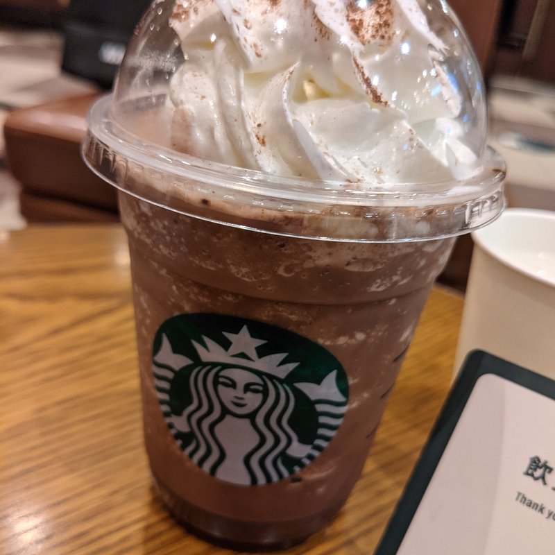 チョコレート ティーケーキ フラペチーノ(スターバックス)