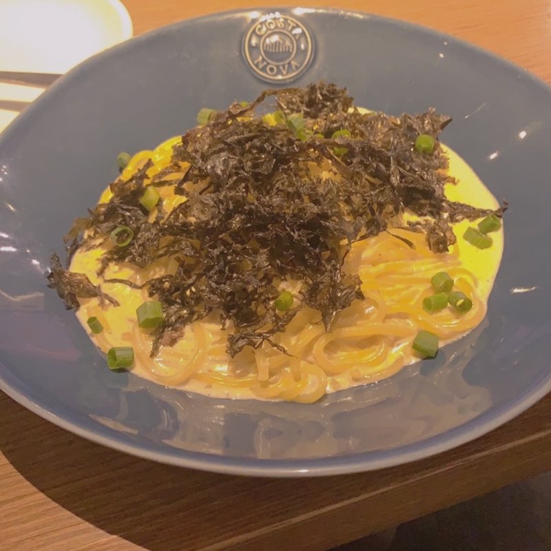 うにといくらのパスタ　ランチセット(Italian Kitchen VANSAN 相模大野)