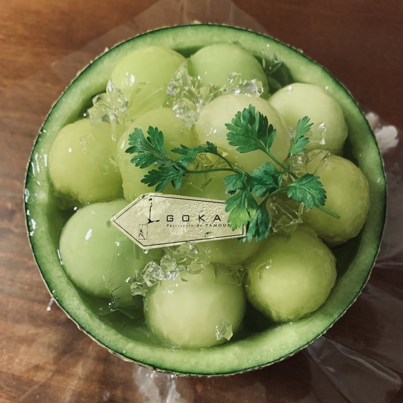 完熟メロンのブランマンジェ(五感 北浜本館 （GOKAN ゴカン）)