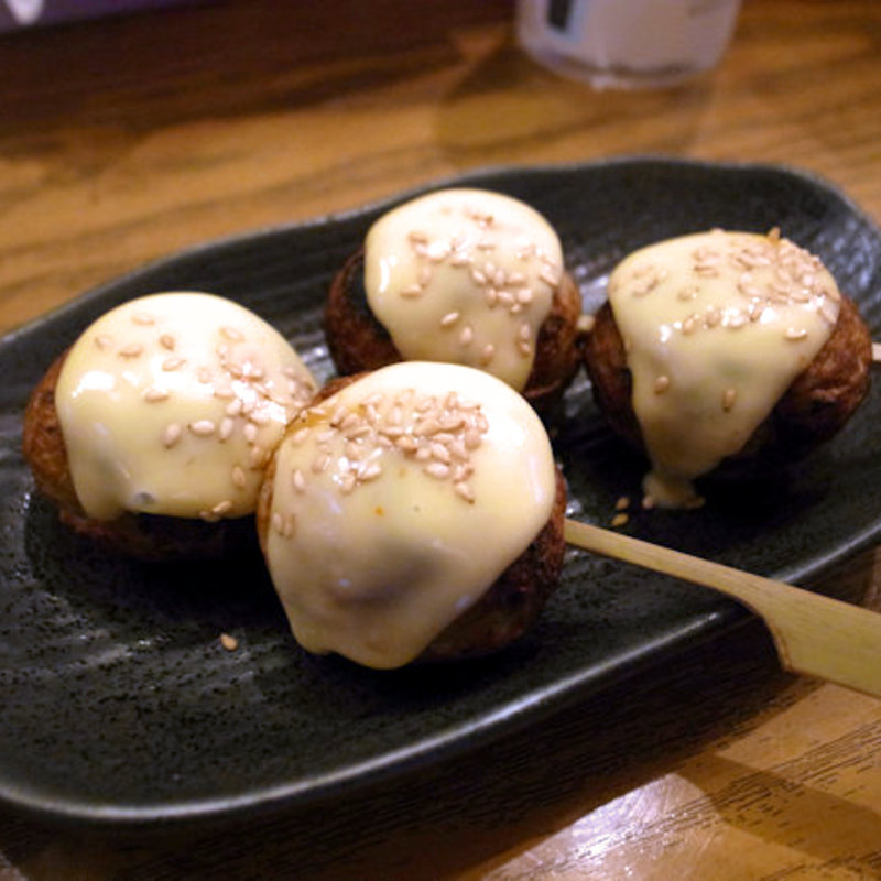 たこ焼串(焼鳥 とし)