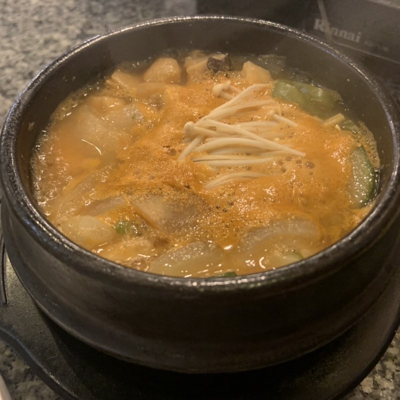 テンジャンチゲ(コリアンキッチン 味ちゃん 本店)