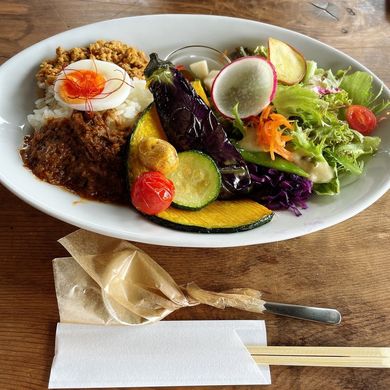 キーマカレー(百日草 カフェとごはん)