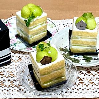メロンのショートケーキ(五感 阪急百貨店 梅田本店 （GOKAN ゴカン）)