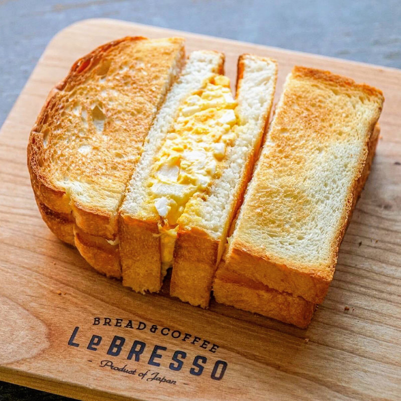 エッグサンド(レブレッソ(Le BRESSO) 目黒武蔵小山店)