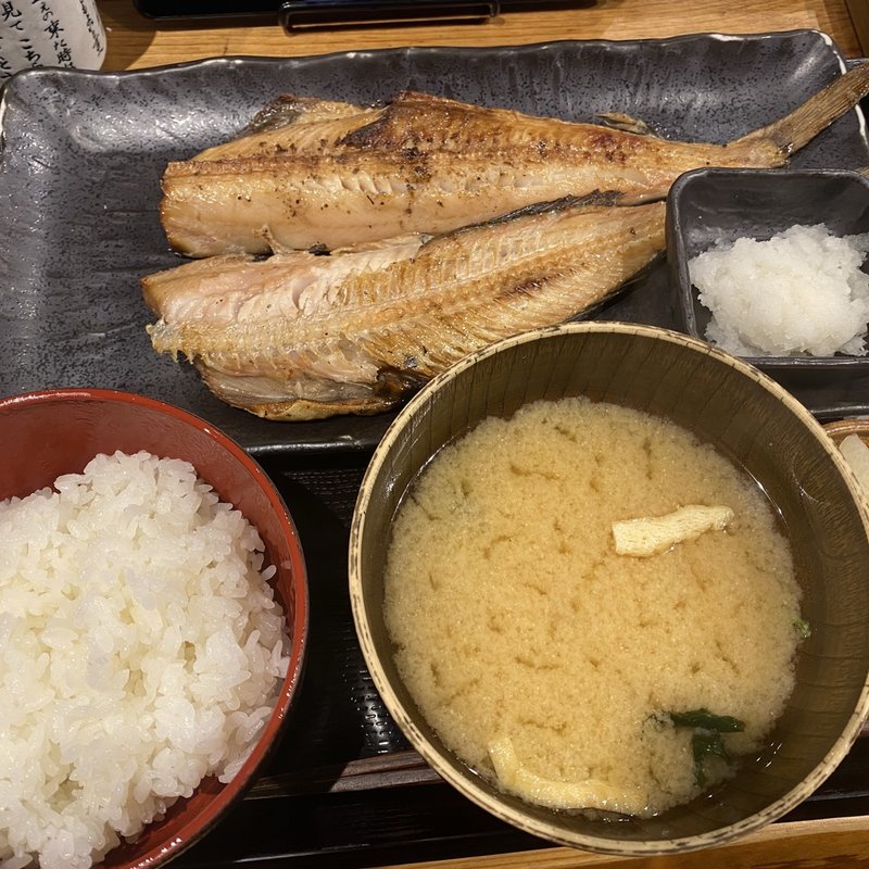 ホッケの干物(しんぱち食堂 田町店)