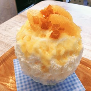 河内晩柑のレアチーズ(はいむる珈琲店 )