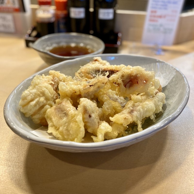 豪快！いかの天ぷら(ハーフ)(や台ずし 錦二伏見町)