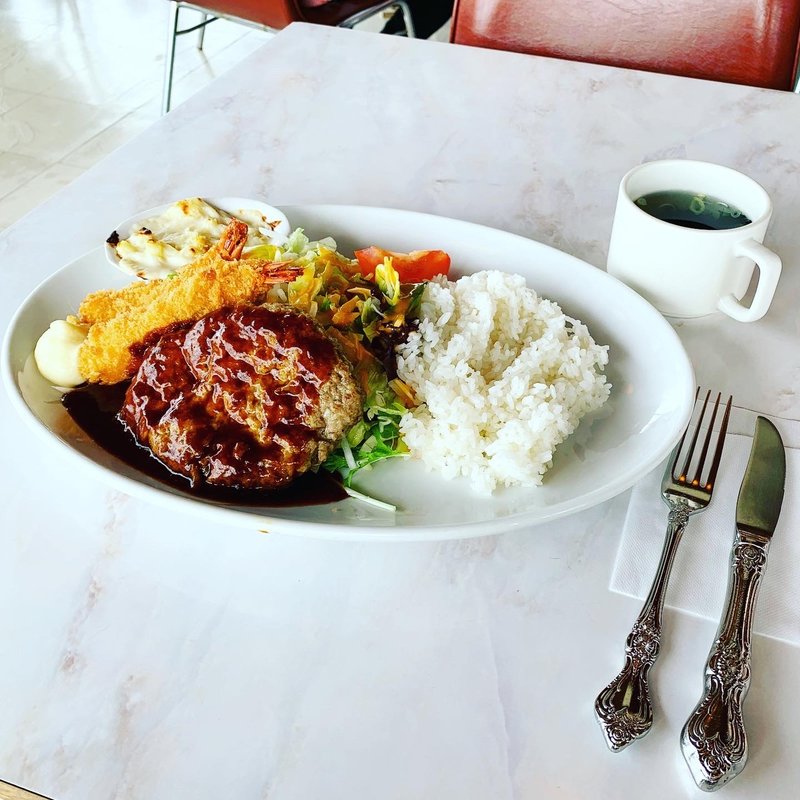 Aセット(マルカンビル大食堂)