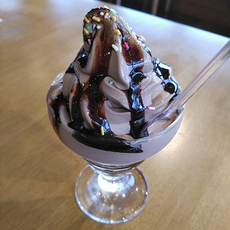 チョコサンデー(元気食堂)