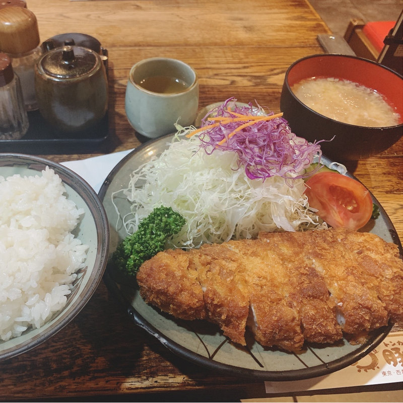 上ロース定食(豚珍館 （とんちんかん）)