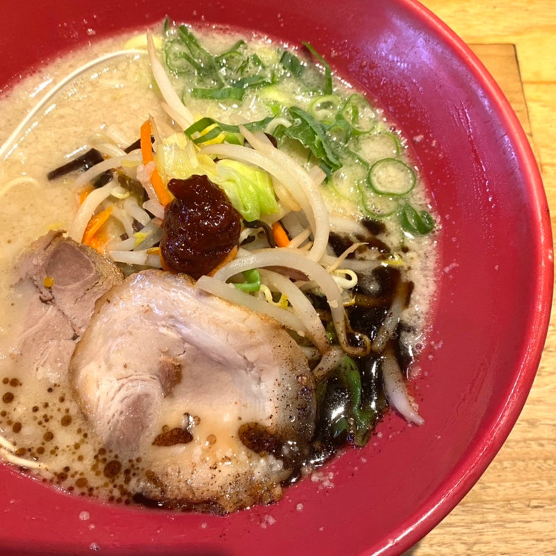 赤丸新味＋タンメン野菜(一風堂 札幌狸小路店)