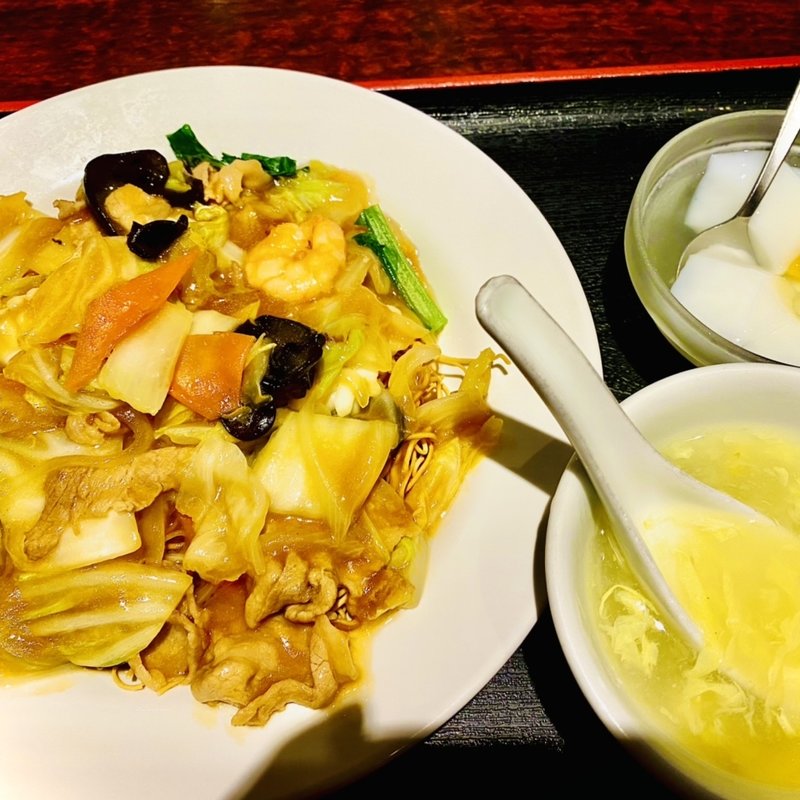 カタ焼きそば(南国亭 新宿店)