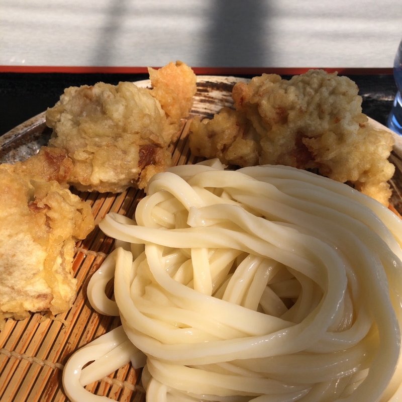 とり天ざる （小）(うわさの麺蔵 )