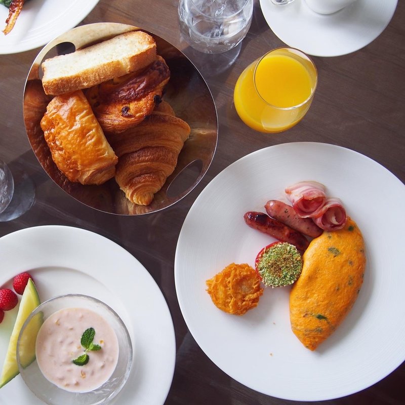 アメリカンブレックファースト(ケシキ マンダリンオリエンタルホテル)