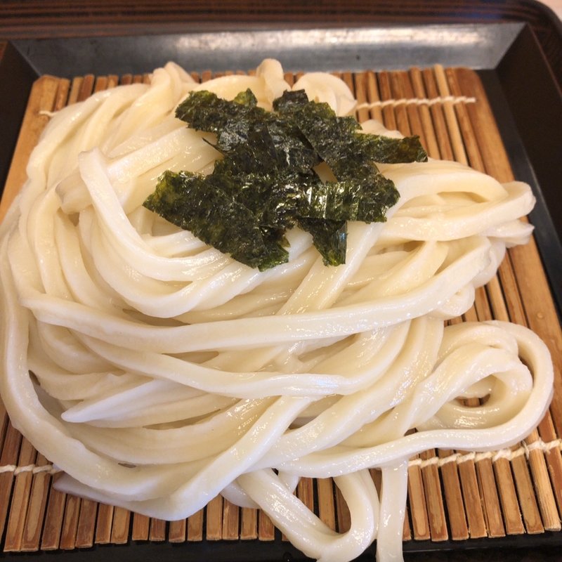 とり天ざる（ざるうどん+とり天）(ふる里うどん  )