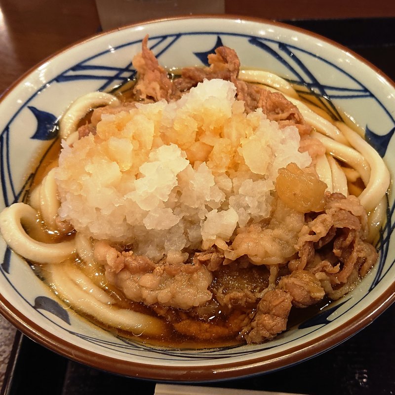 鬼おろし肉ぶっかけ(並)(丸亀製麺八王子みなみ野駅前)