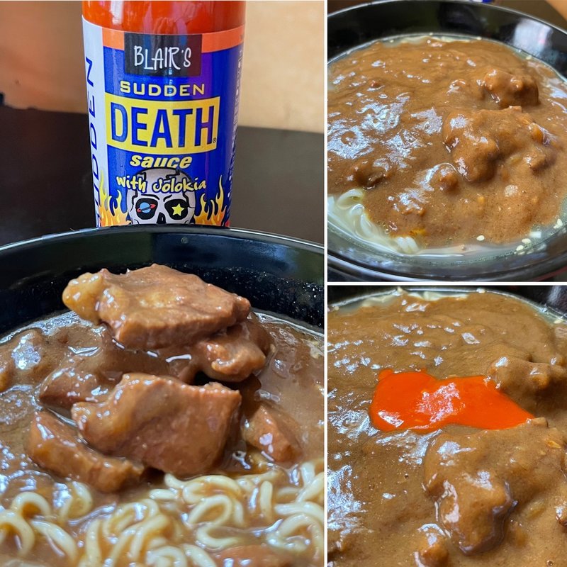 デスラムカレー(自宅)