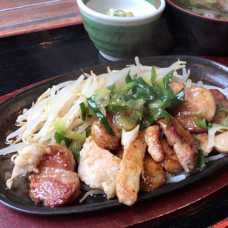 ねぎ塩豚てき定食(街かど屋 尼崎昭和通)