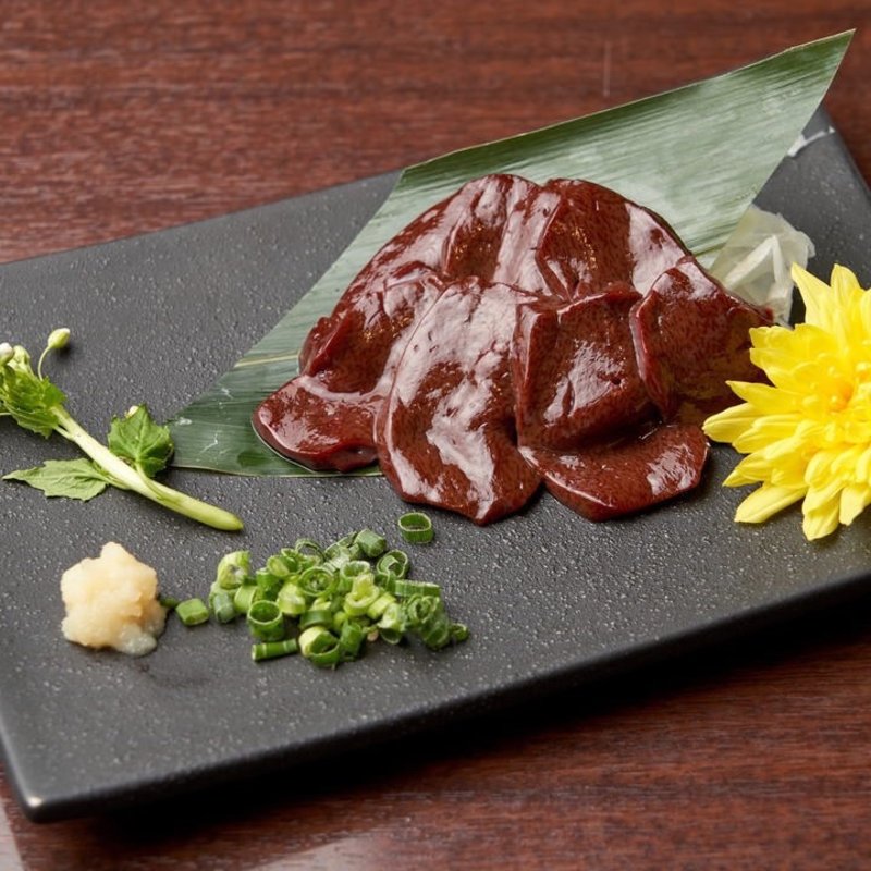 馬のレバ刺し(ぶれゑめん)