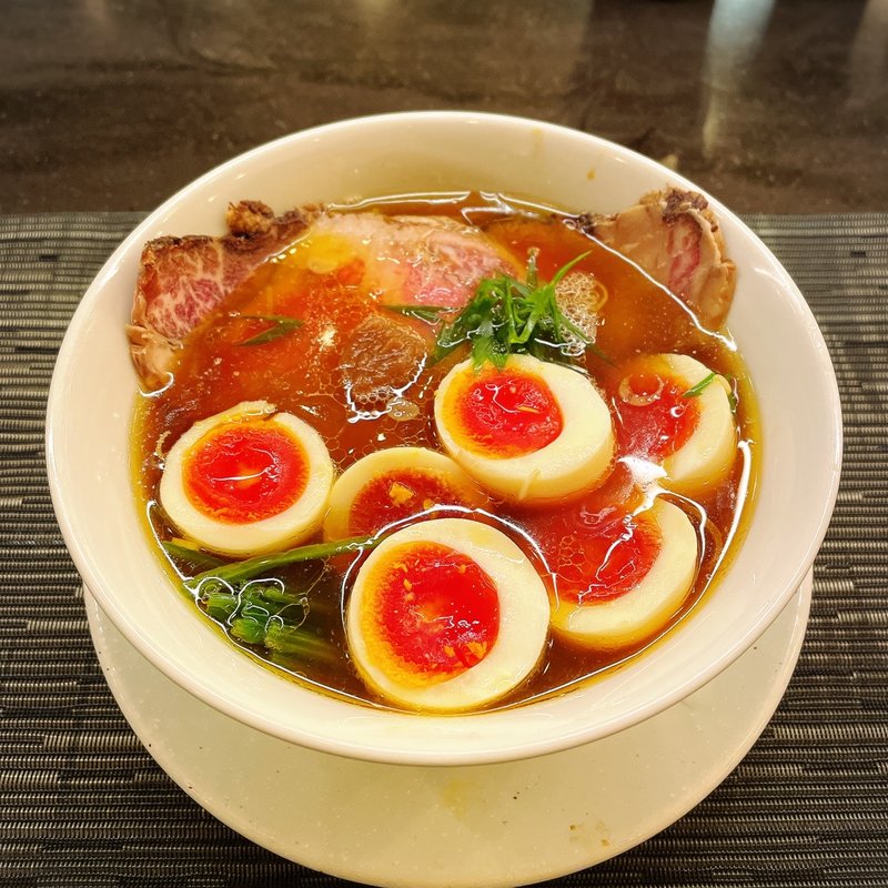 和牛チャーシュー麺(MENSHO)