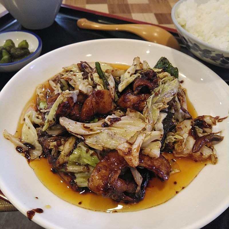 回鍋肉定食(中華飯店だんらん )