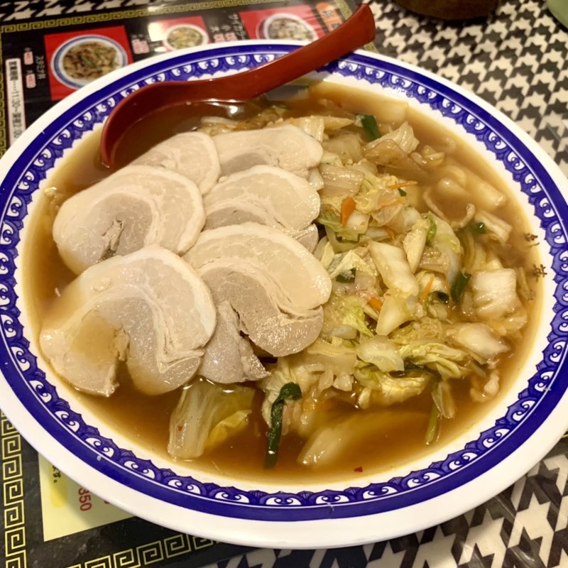 サイカラーメン 大 (チャーシュー入り)(彩華ラーメン 大阪上六店)