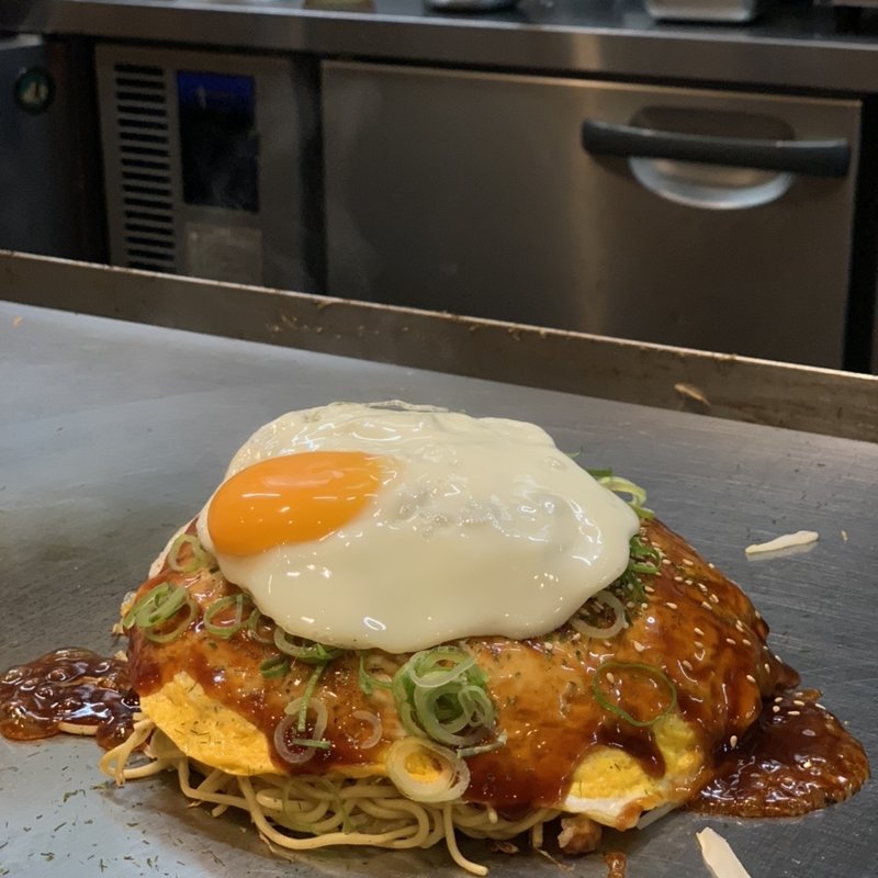 肉玉スペシャル(お好み焼きと鉄板焼き和家-wagaya)