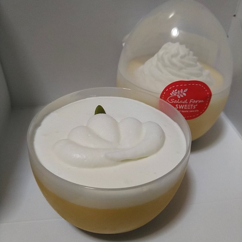 かぼちゃプリン(サラダファーム たまご館 )
