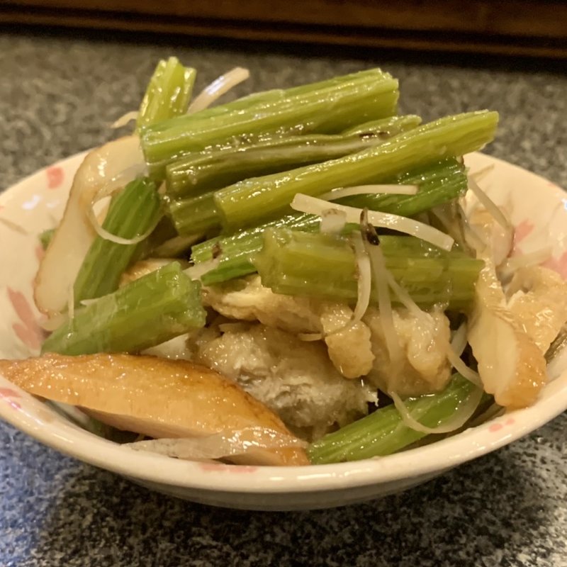 若ごぼう煮(居酒屋 大漁)