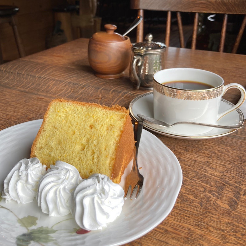 ケーキセット(木の香)