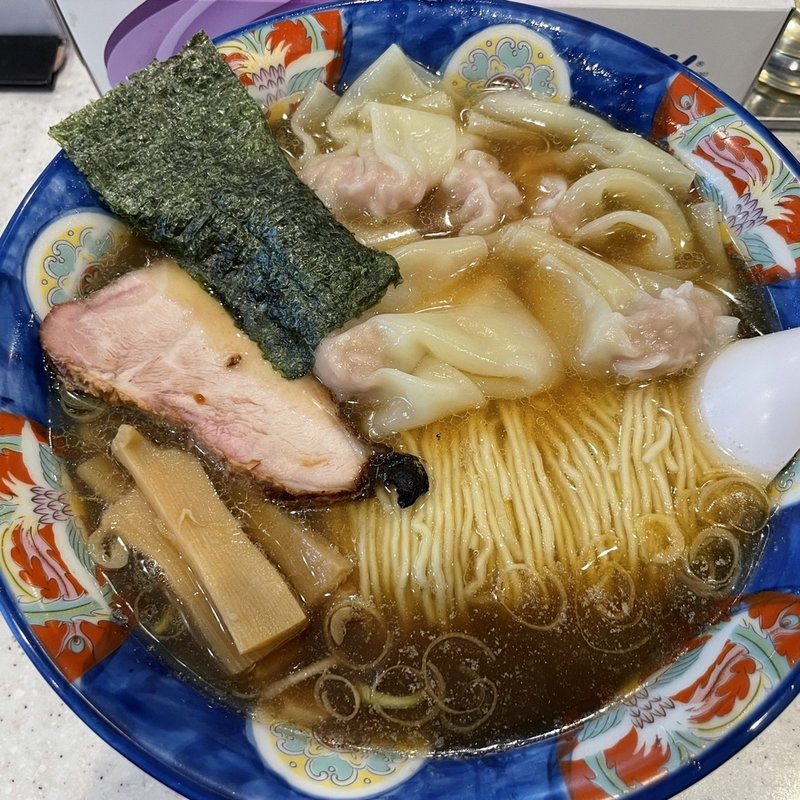 肉ワンタンメン(支那そば たんたん亭)