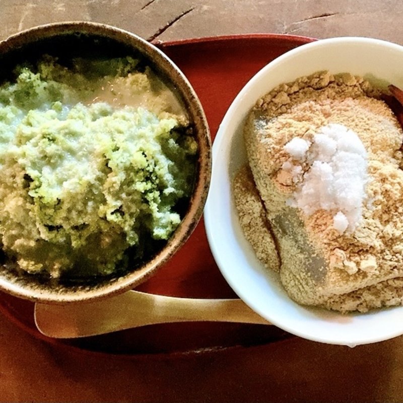 わらび餅＋氷セット(空点庵 （くうてんあん）)