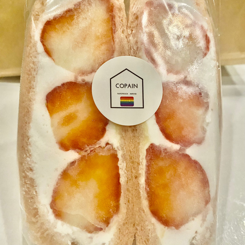 いちごカスタード(  フルーツサンドCOPAIN)