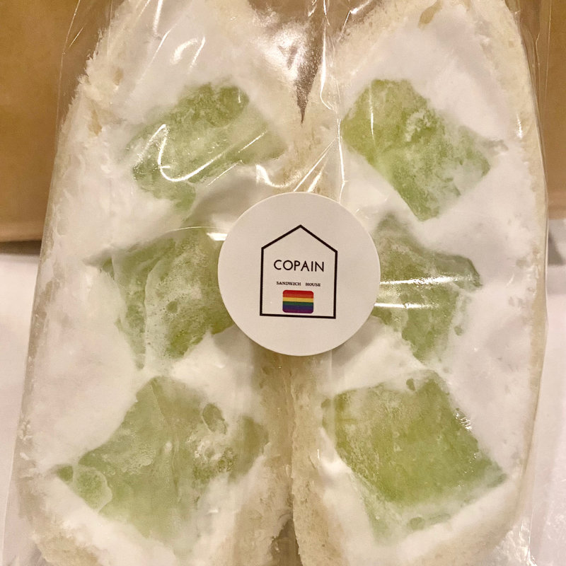 メロンホイップ(  フルーツサンドCOPAIN)