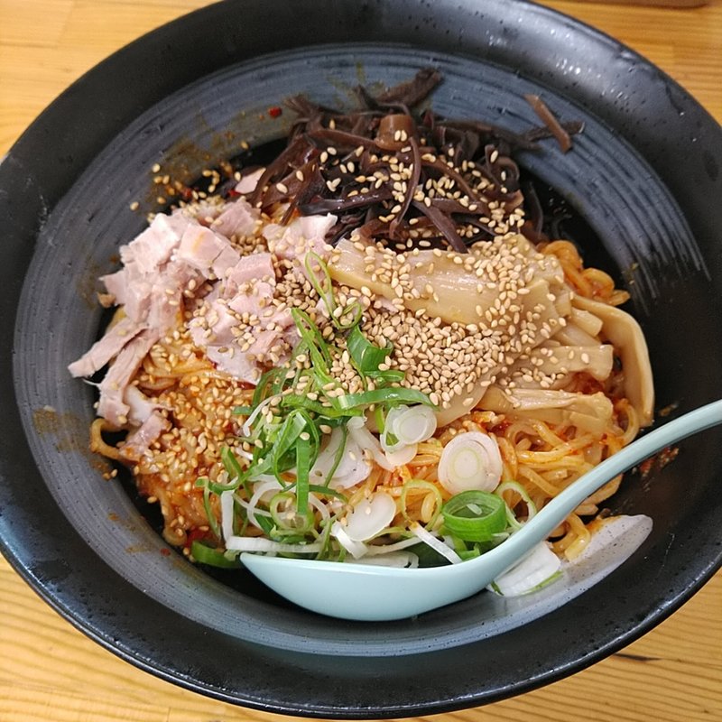 ピリ辛味噌まぜ麺　1.5玉(ラーメン福福 川崎店 )