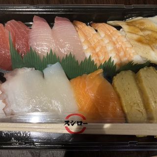 定番にぎりセット2人前(スシロー浅草吾妻橋店)