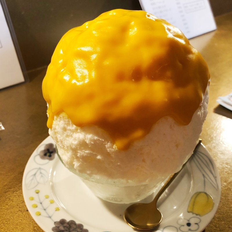 カボチャレアチーズ(氷処さゆり)