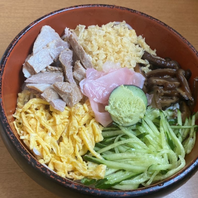 冷やしたぬきそば(更科 )