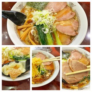 ワンタンチャーシュー麺(銀座亭 )