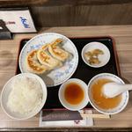 開楽特製 ジャンボ餃子　餃子定食 （3個）(開楽 本店 )