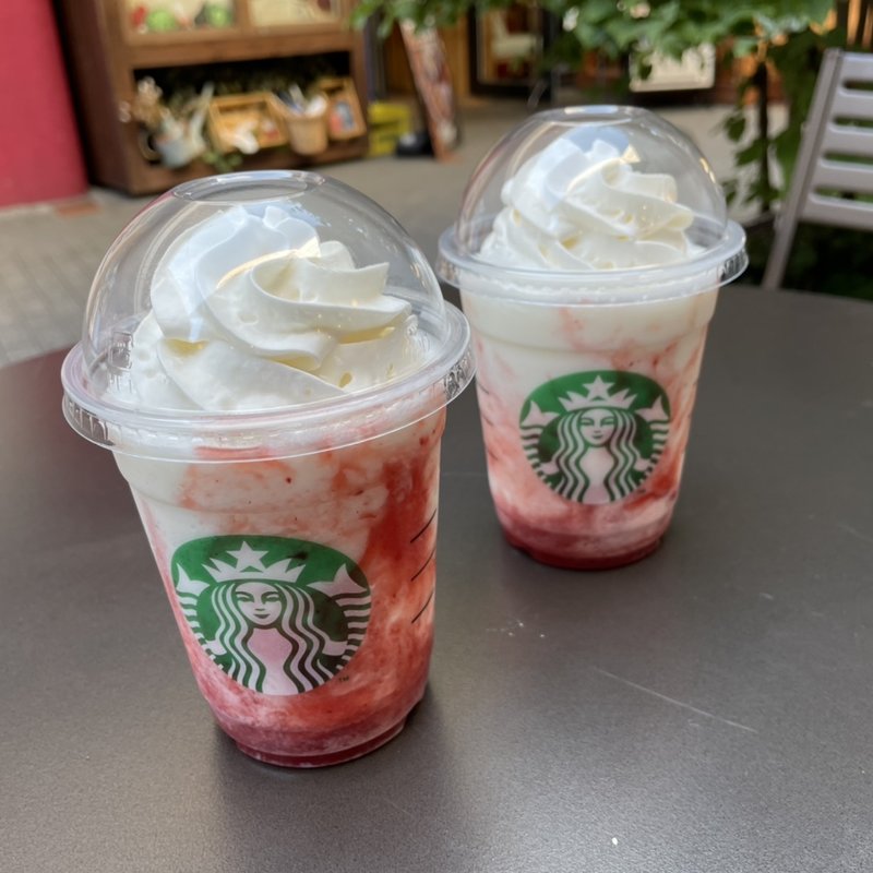 ストロベリーフラペチーノ(スターバックスコーヒー くずはモール ダイニングストリート店)
