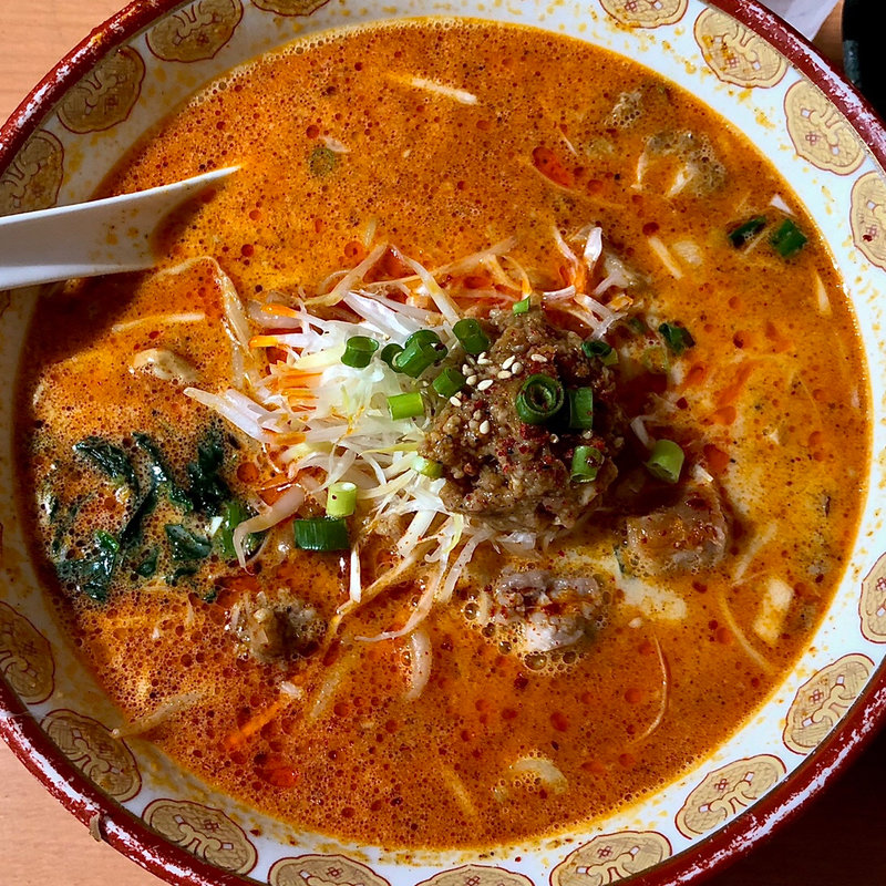 担々麺(俺の塩ラーメン)