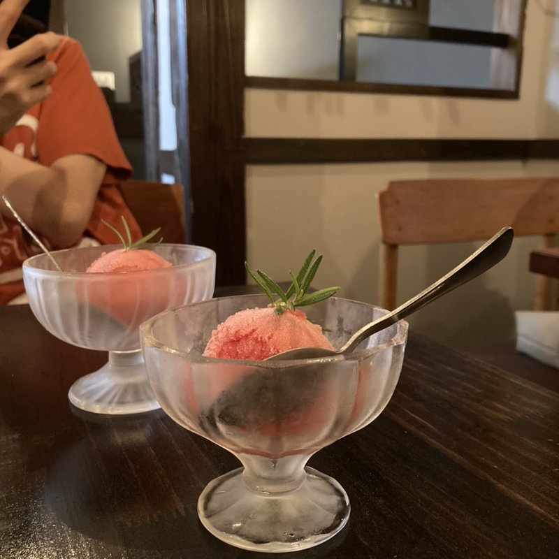 本日のアイス(あさり食堂)