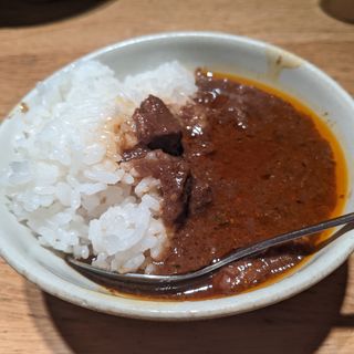 味噌ホルモンカレー(ホルモン焼　婁熊東京 （ルクマトウキョウ）)