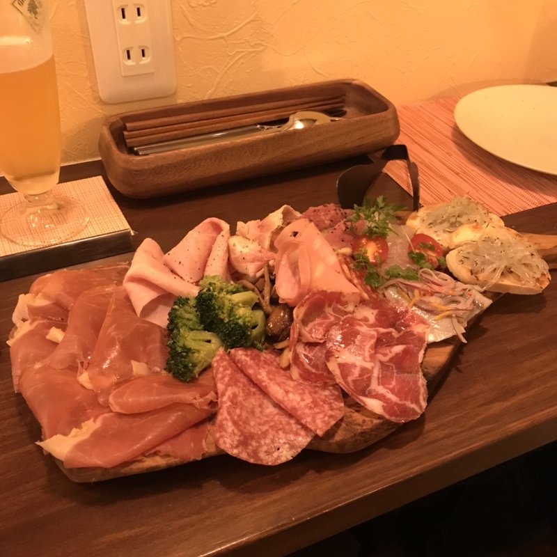 前菜の盛り合わせ(ポルタオット)