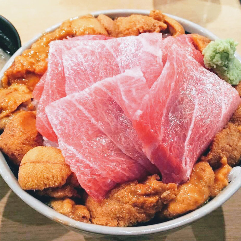 うにとろ丼(北海番屋)