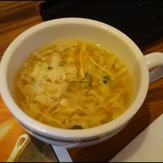 玉子スープ(ステーキハウスブロンコビリー高槻若松店)