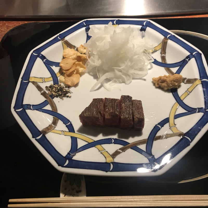 ステーキ(銀座うかい亭)