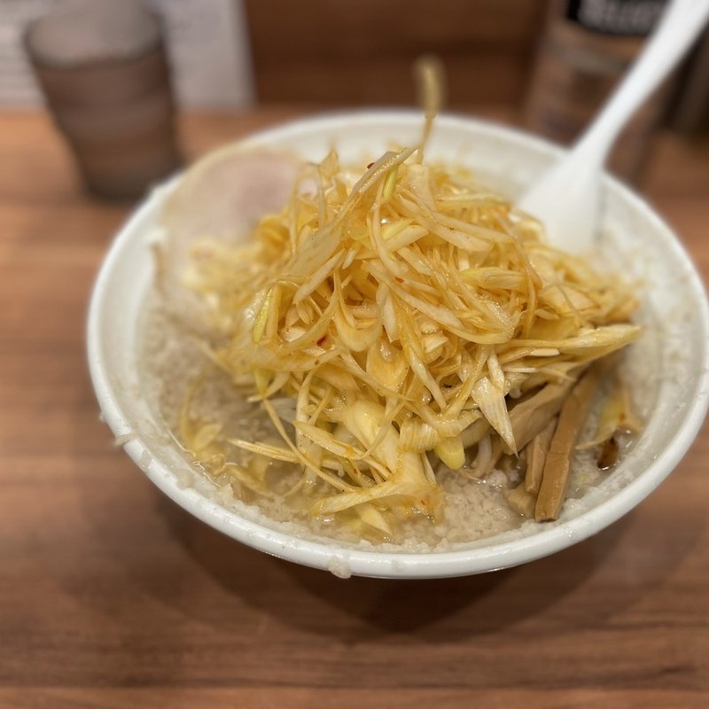 しょうゆ辛ねぎらーめん(なりたけ 池袋店)